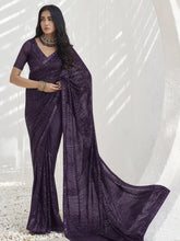 Womens Premium Fashion Ethnic Purple Color Saree-MLSHWSA2056PUP0ONE